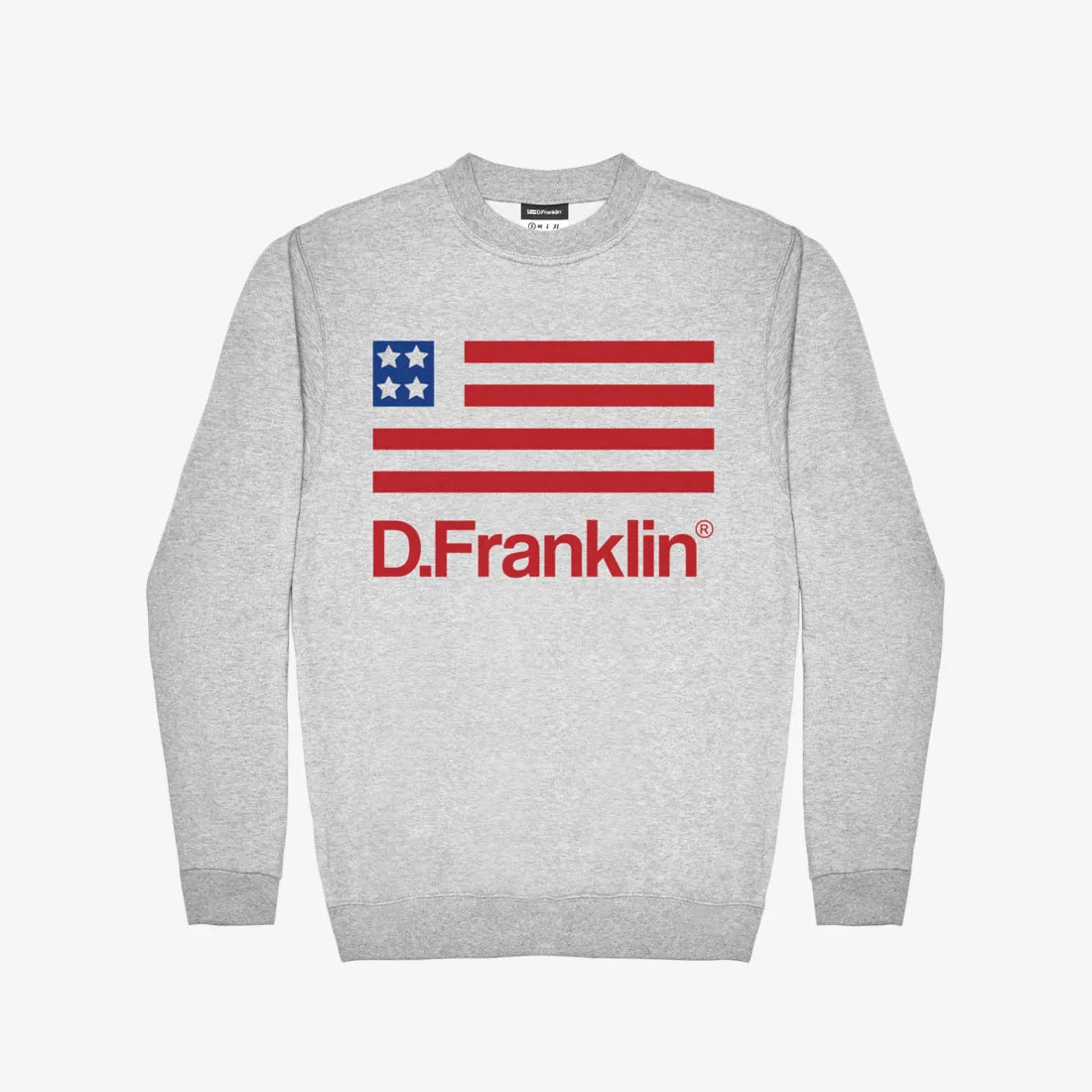 USA Sweatshirt Grey