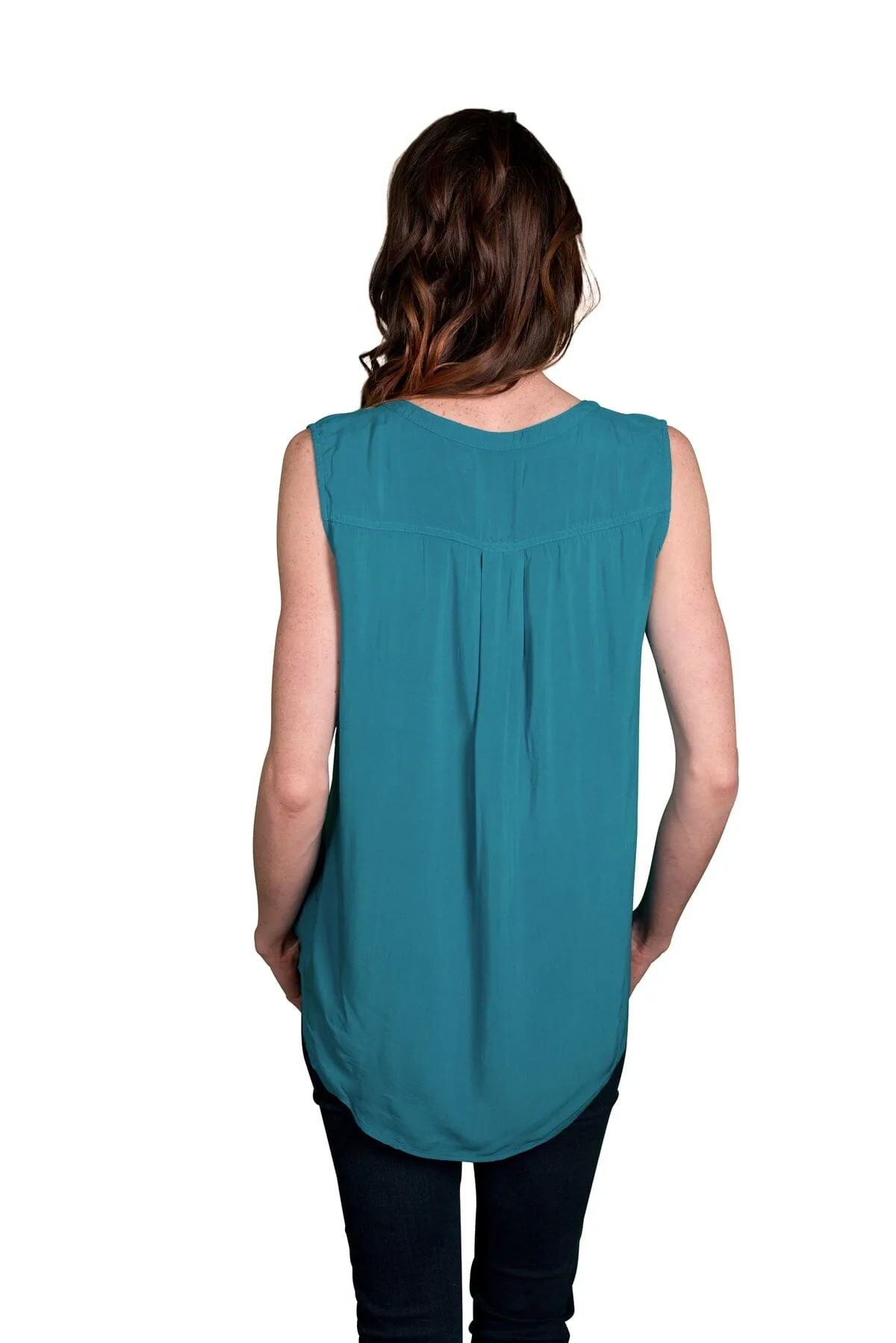 Velvet by Graham & Spencer Jael Rayon Challis Tank Blouse