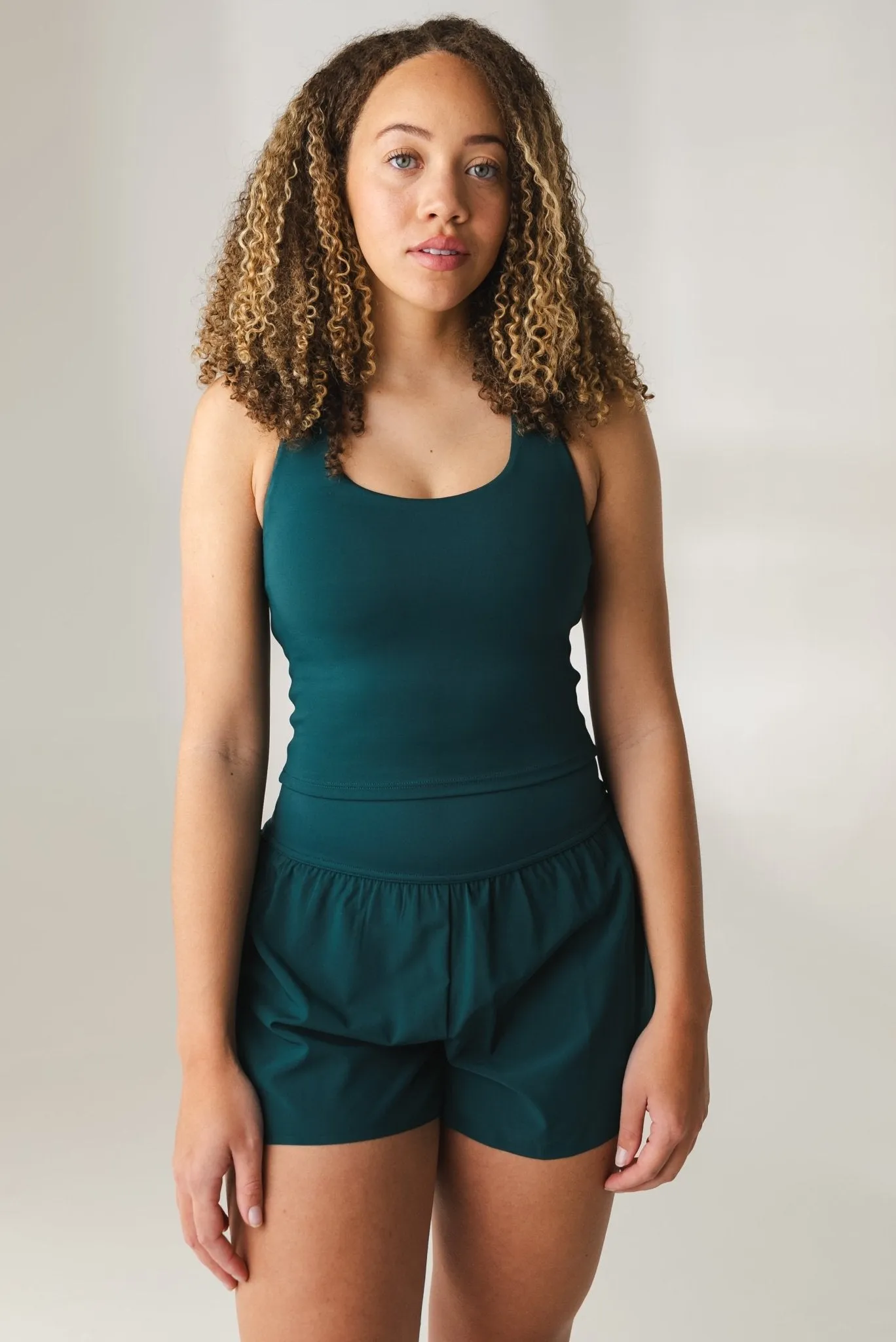 Vitality Revive Racer Tank - Evergreen