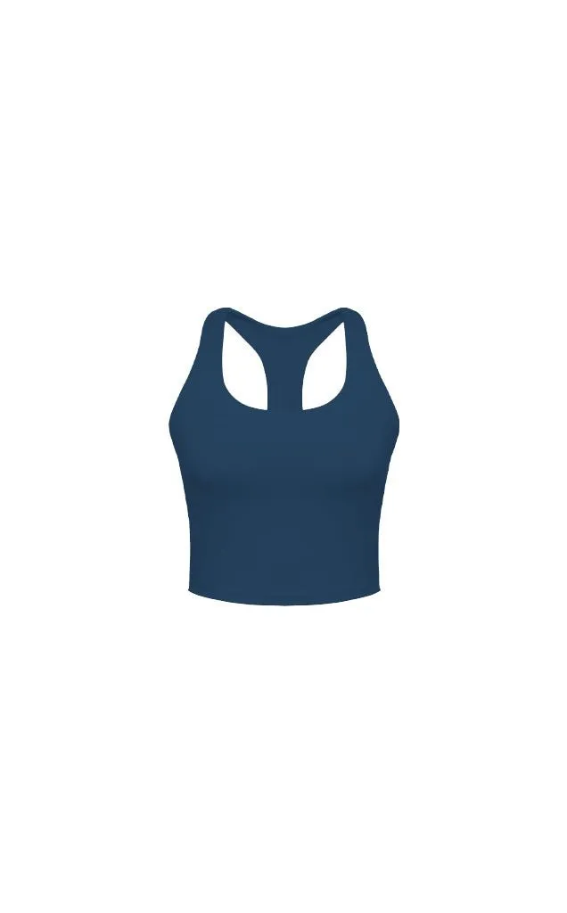 Vitality Revive Racer Tank - Indigo