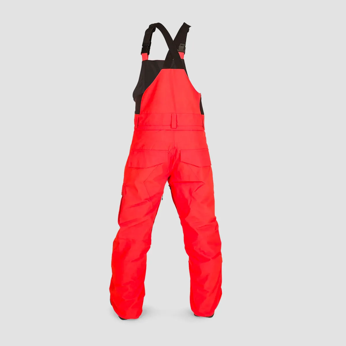 Volcom Barkley Ins Snow Bib Pants Orange Shock - Kids