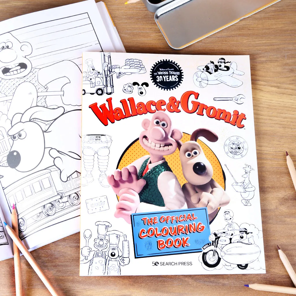 Wallace & Gromit The Official Colouring Book