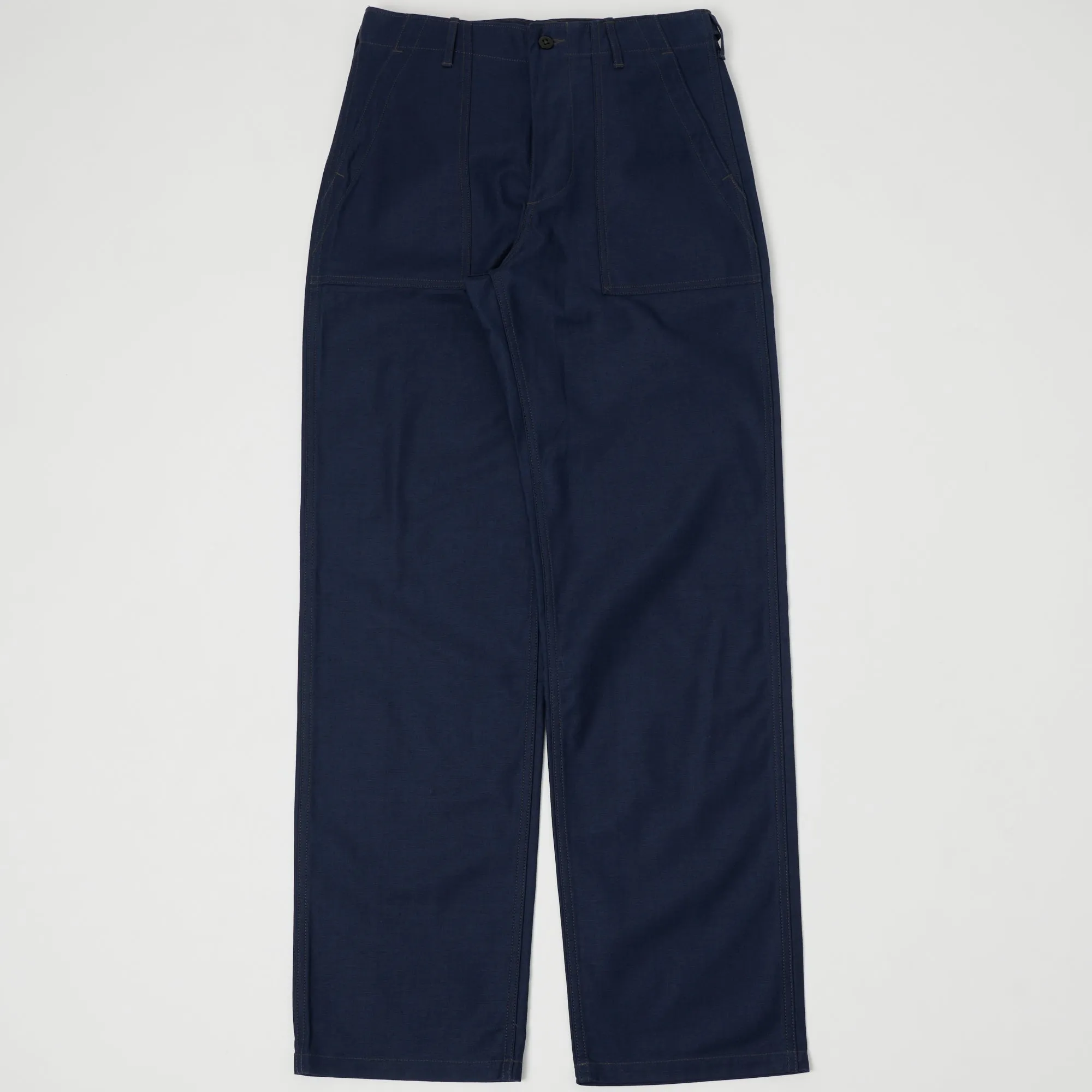 Warehouse & Co Sateen Fatigue Pant - Navy