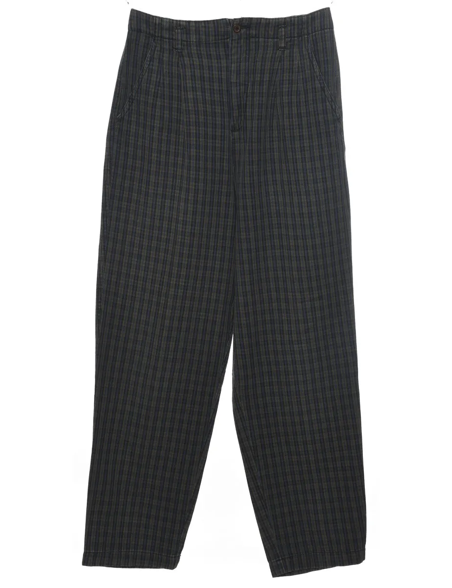 White Stag Checked Trousers - W26 L29