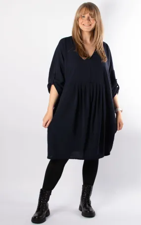 Whoopi Smock Tunic | Navy