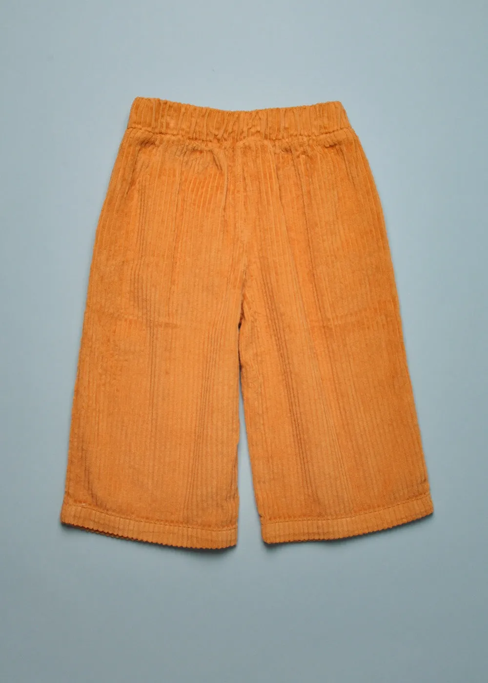 WIDE LEG CORDUROY TROUSERS