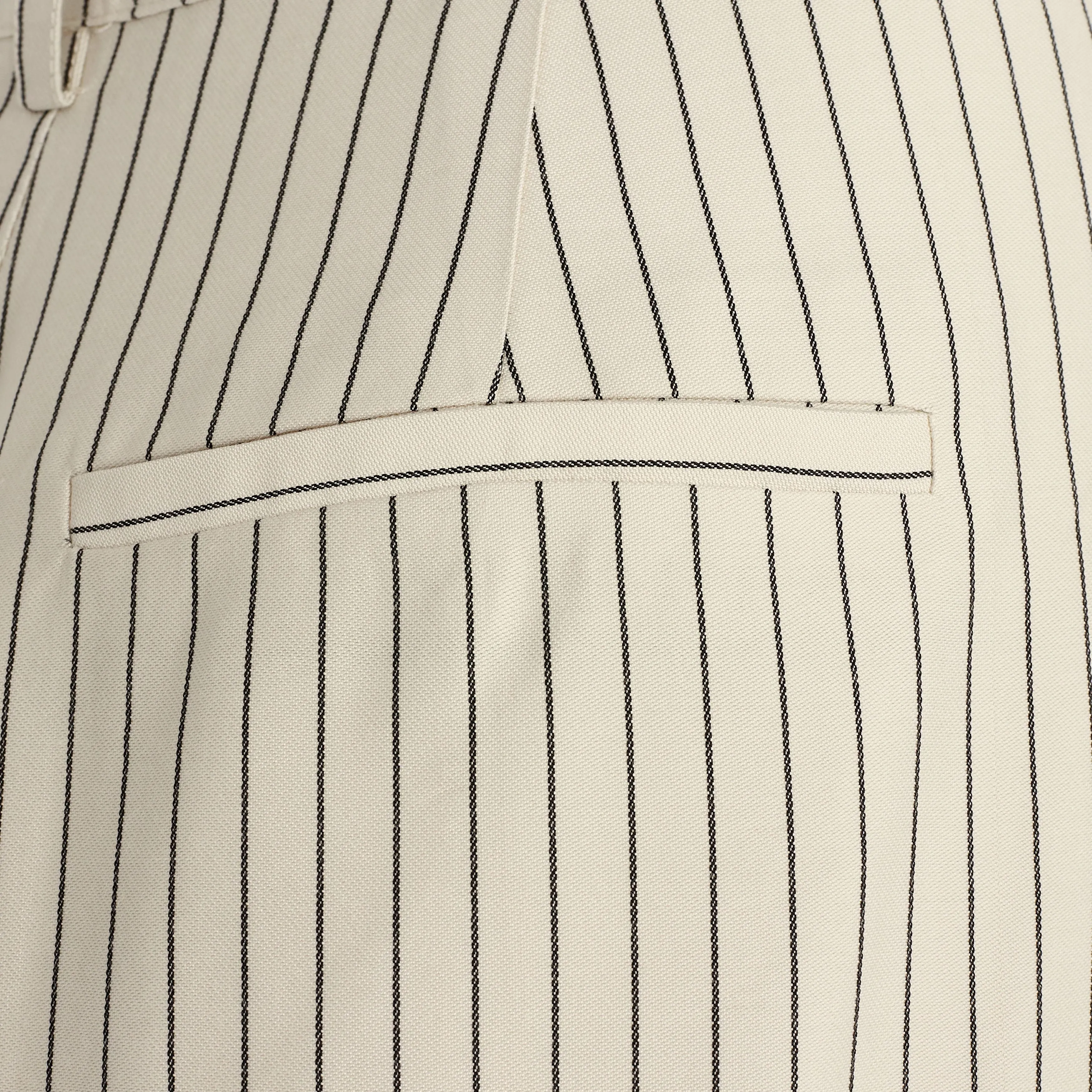 Wide Leg Stripe Trouser