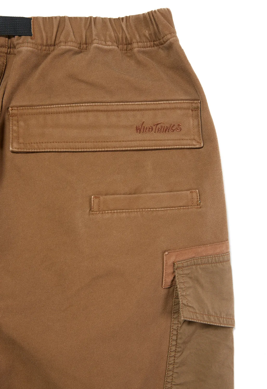 Wild Things Men's Backsatin Field Cargo Pants - Beige