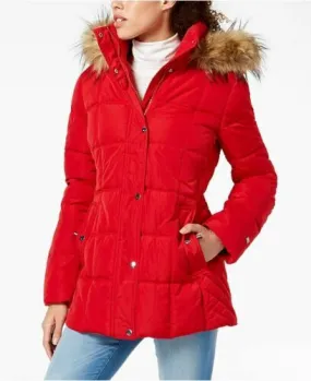 Womens Hooded Puffer Coat