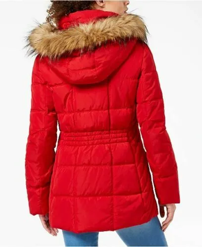 Womens Hooded Puffer Coat