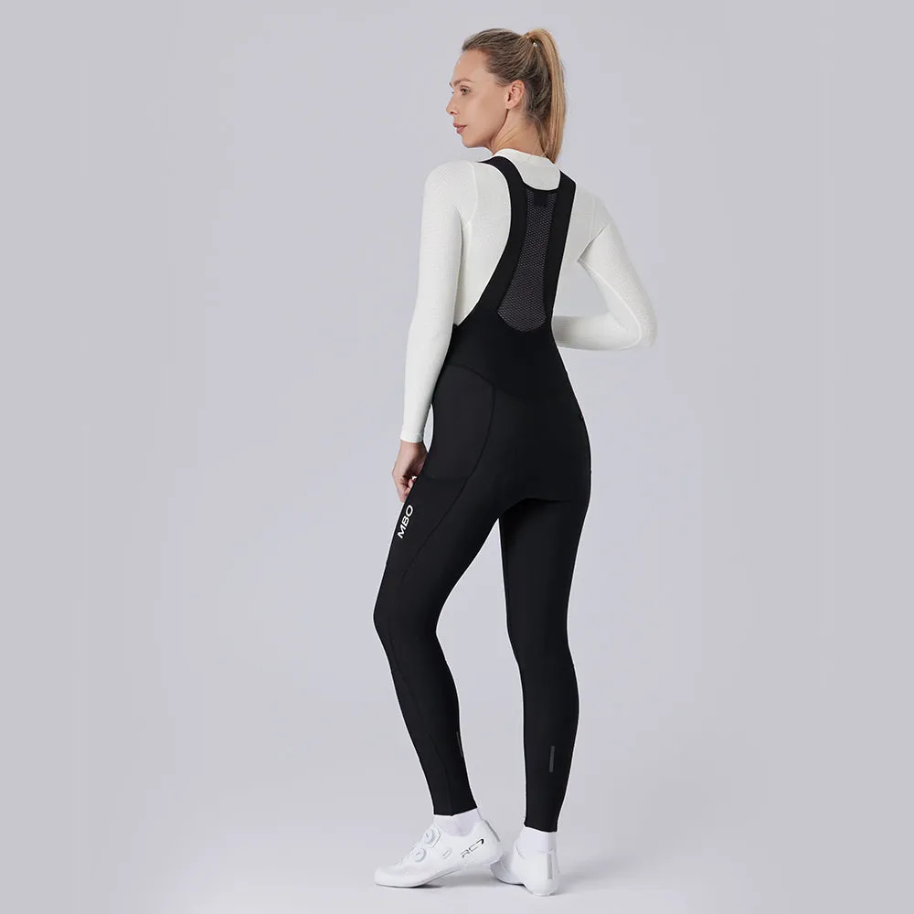 Women's thermal cargo bib tights T170C