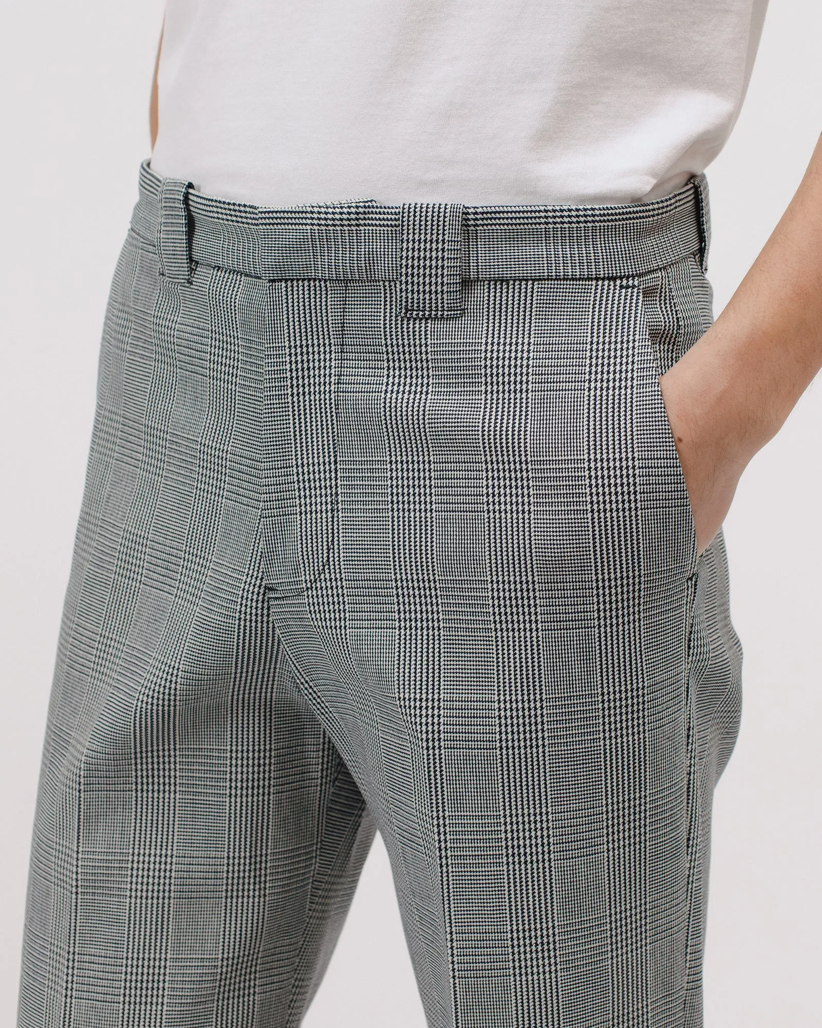 Work Trouser - Glen Check