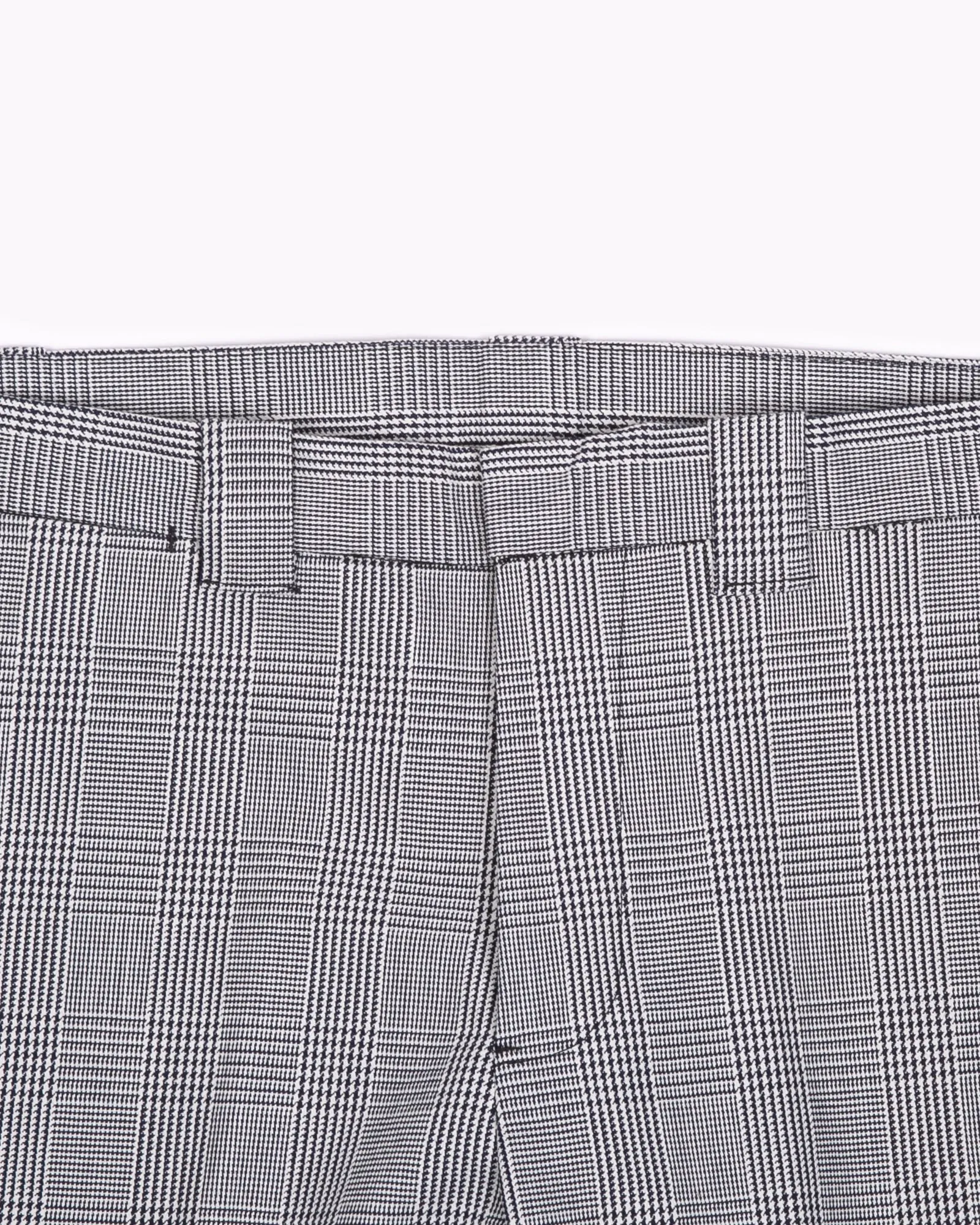 Work Trouser - Glen Check