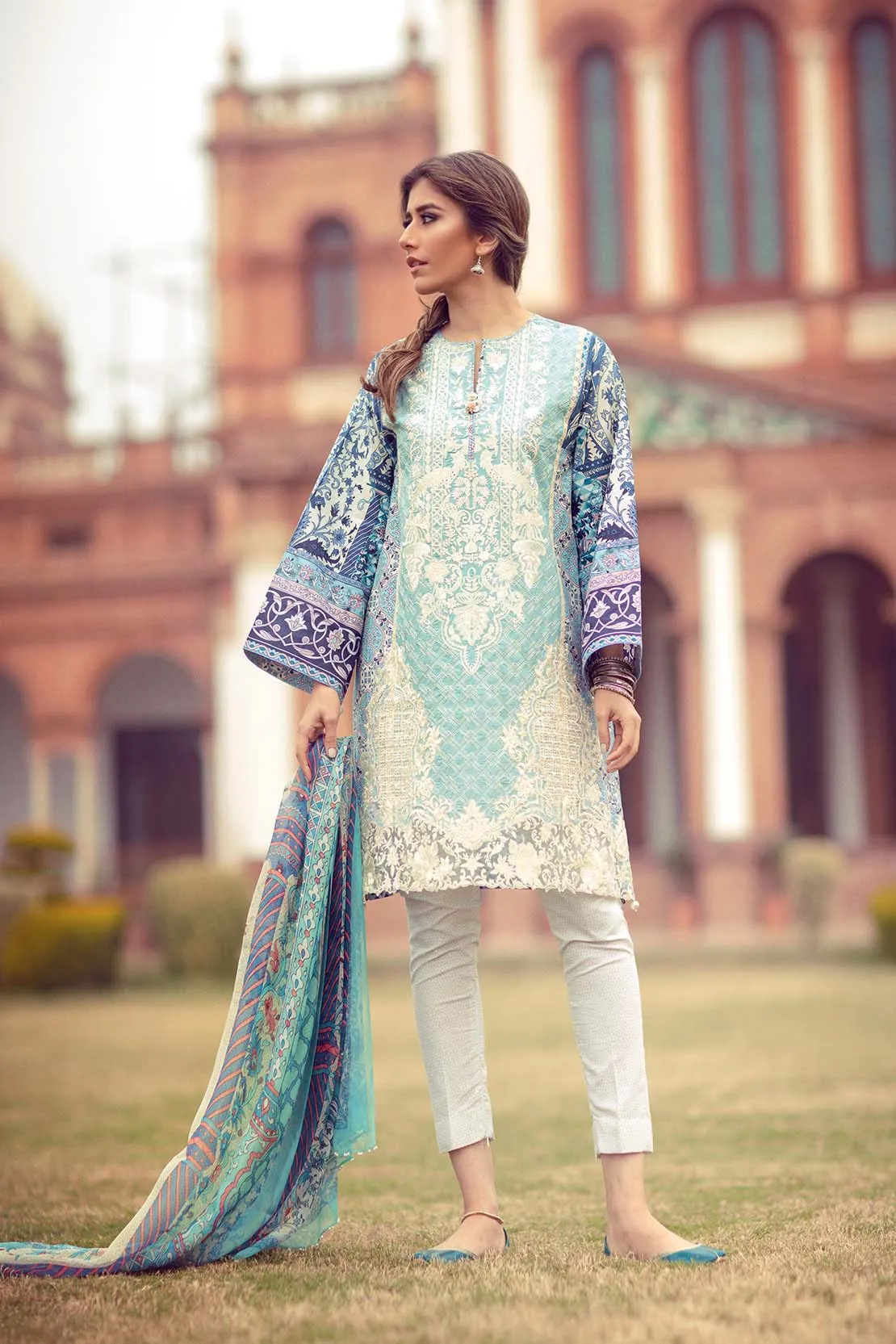 Zara Shahjahan Lawn Collection 2016 – Chashm E Shahi