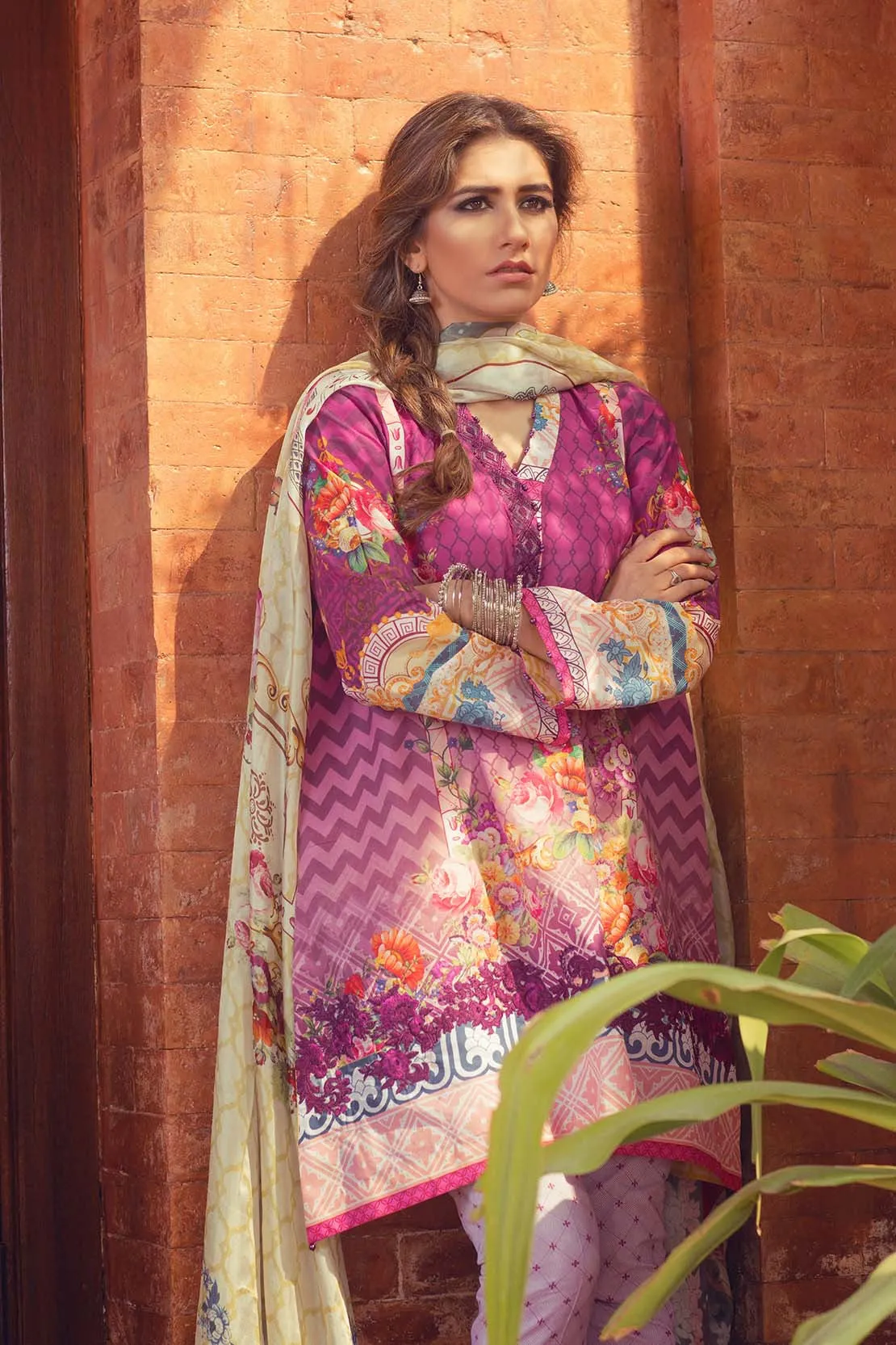 Zara Shahjahan Lawn Collection 2016 – Ghulab Dozi