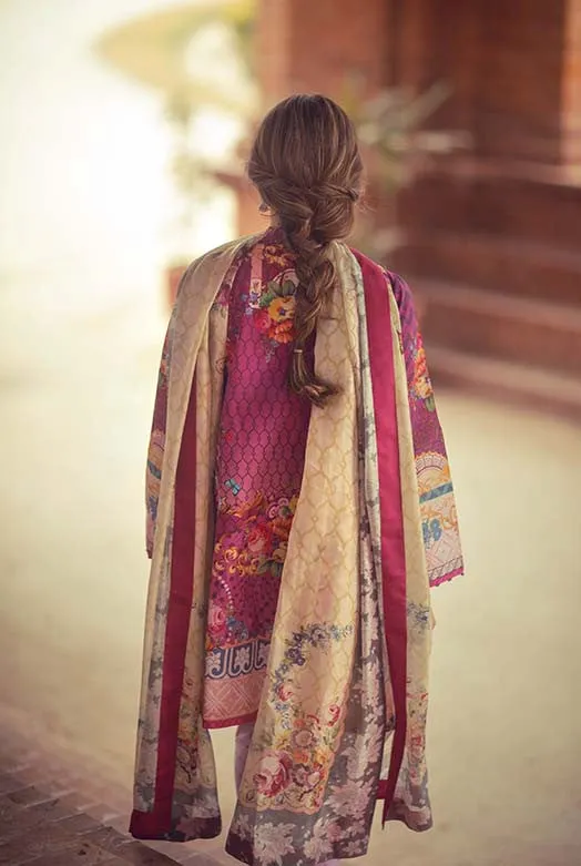 Zara Shahjahan Lawn Collection 2016 – Ghulab Dozi